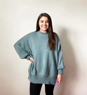 Season Staple Sweater - Teal