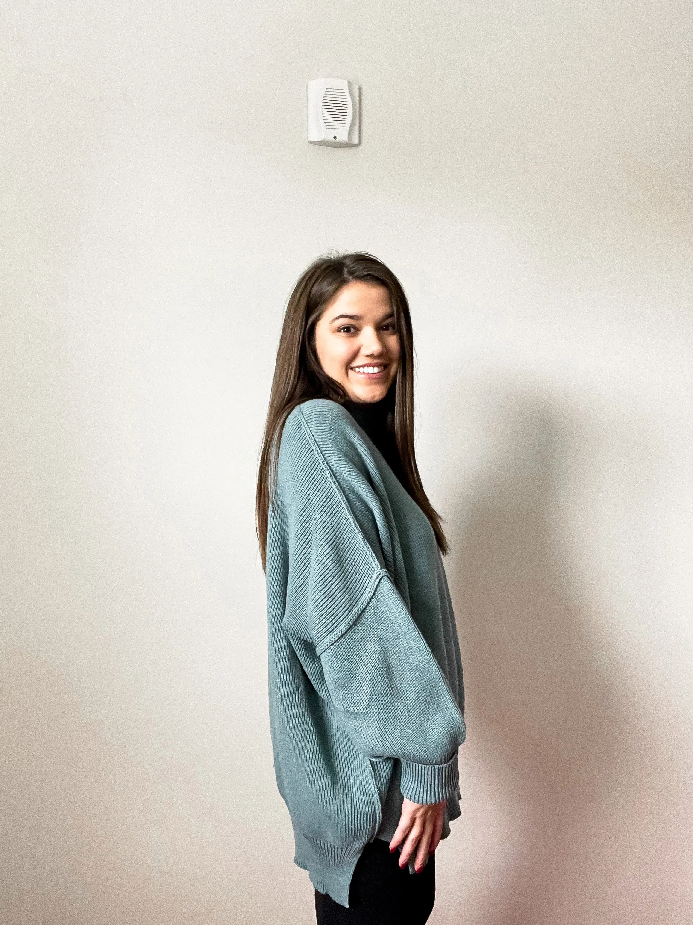 Season Staple Sweater - Teal