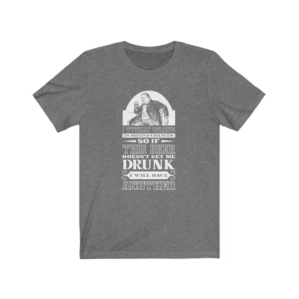 Second Chances Unisex Jersey Short Sleeve Tee