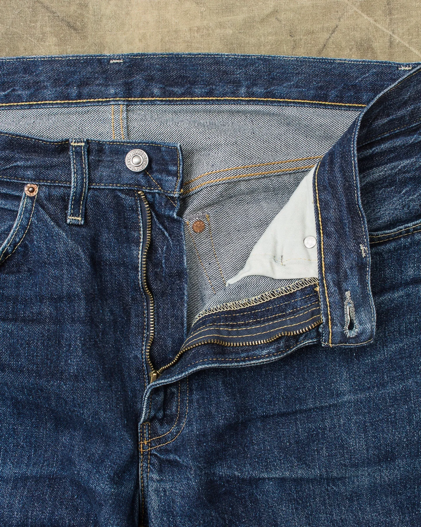 Second hand Levi's Vintage Clothing 1954 501z xx Jeans W34/L34