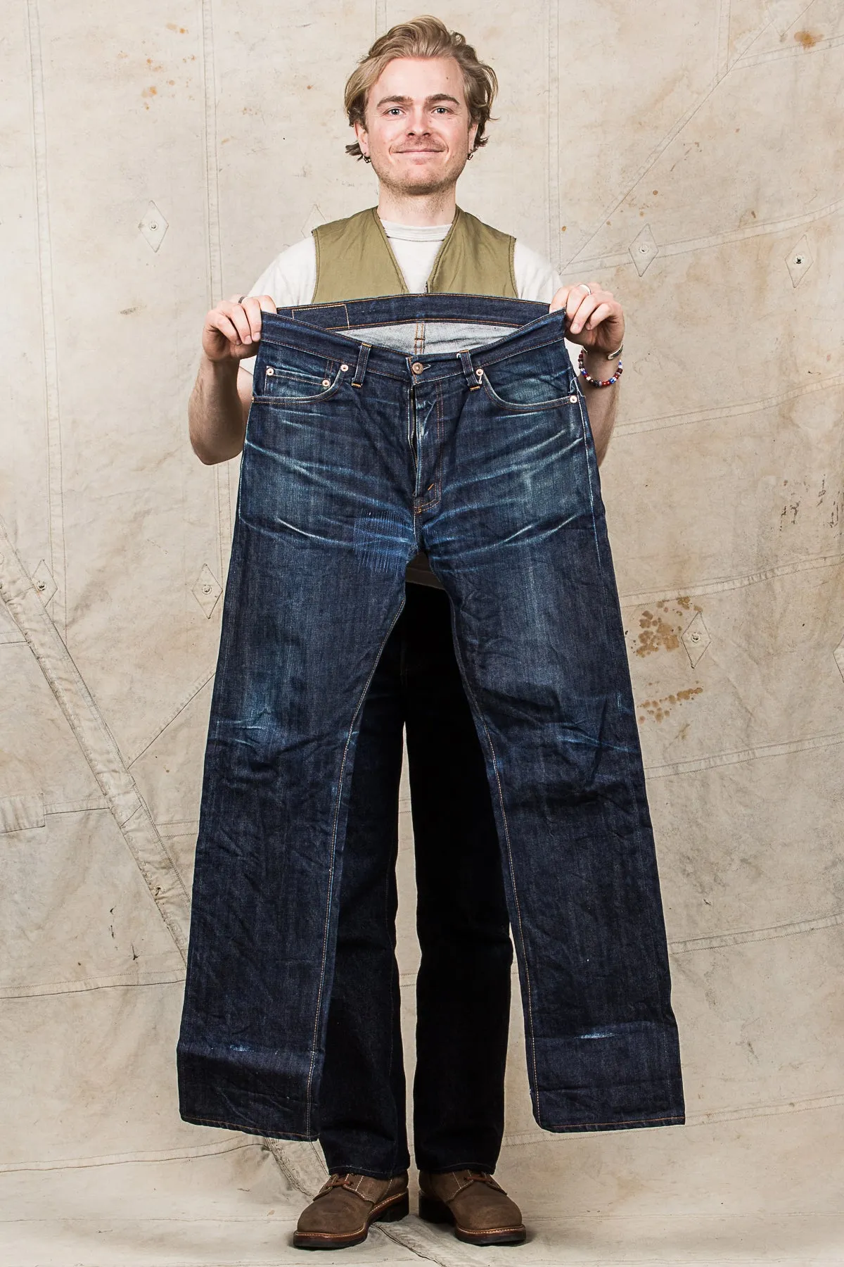 Second Hand Levi's Vintage Clothing Made in USA 1967 505 Jeans W 34