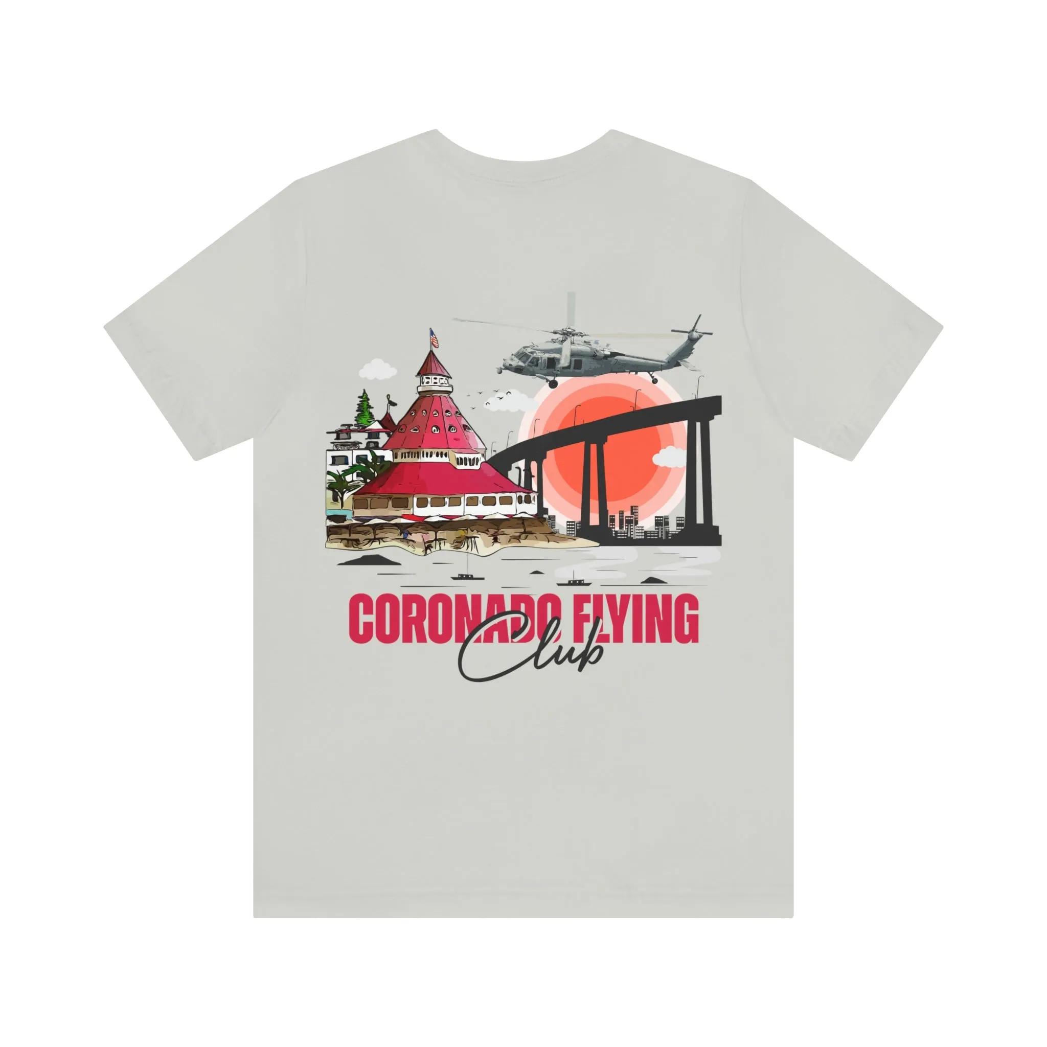 SH-60S Seahawk Coronado Flying Club (Light Colors) Tee