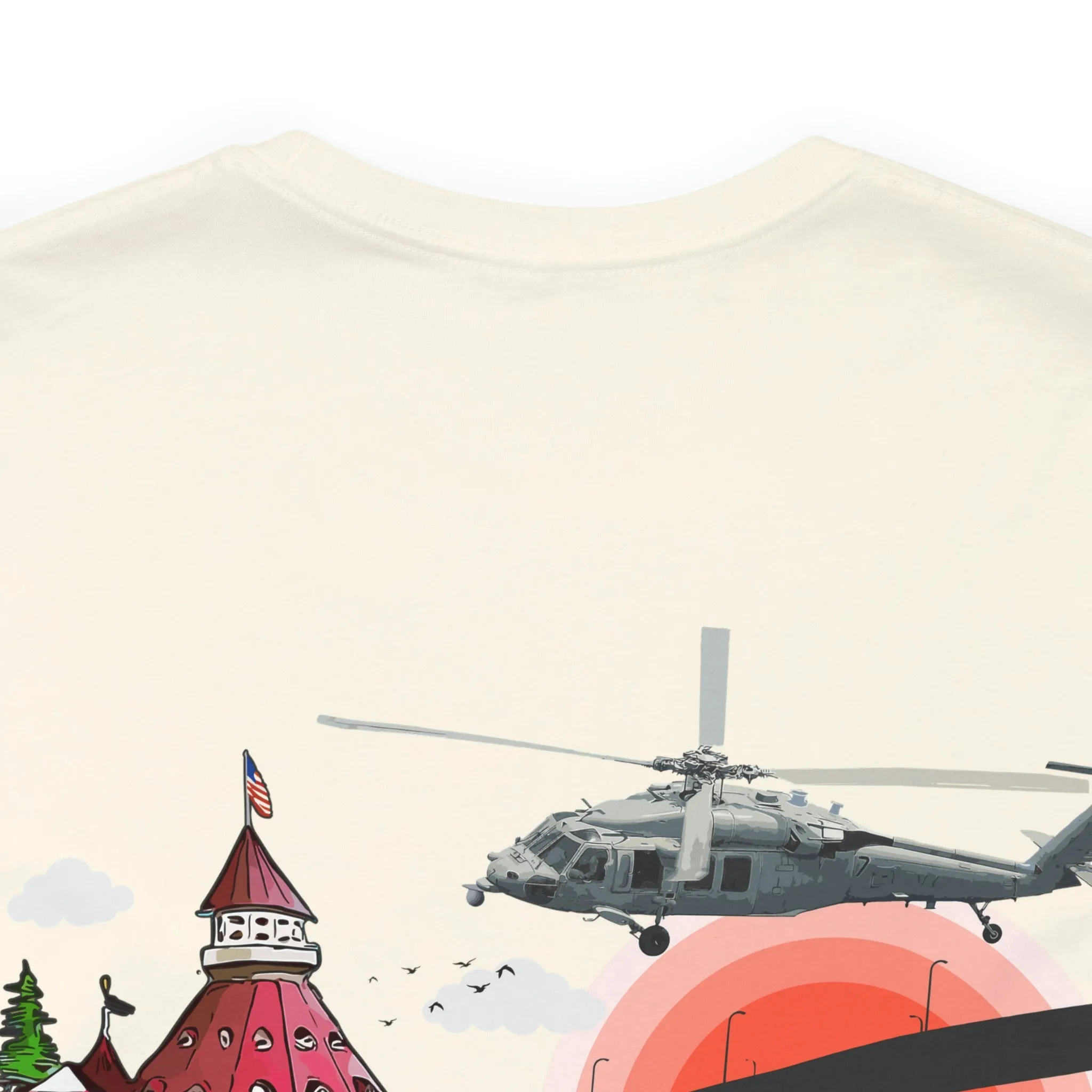 SH-60S Seahawk Coronado Flying Club (Light Colors) Tee