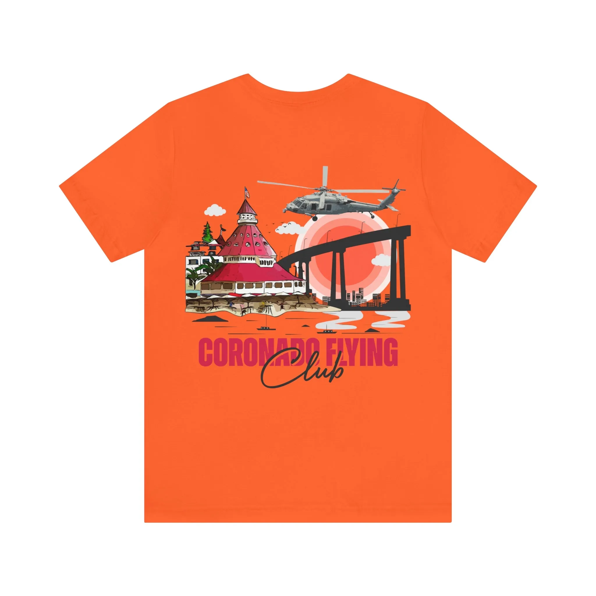 SH-60S Seahawk Coronado Flying Club (Light Colors) Tee