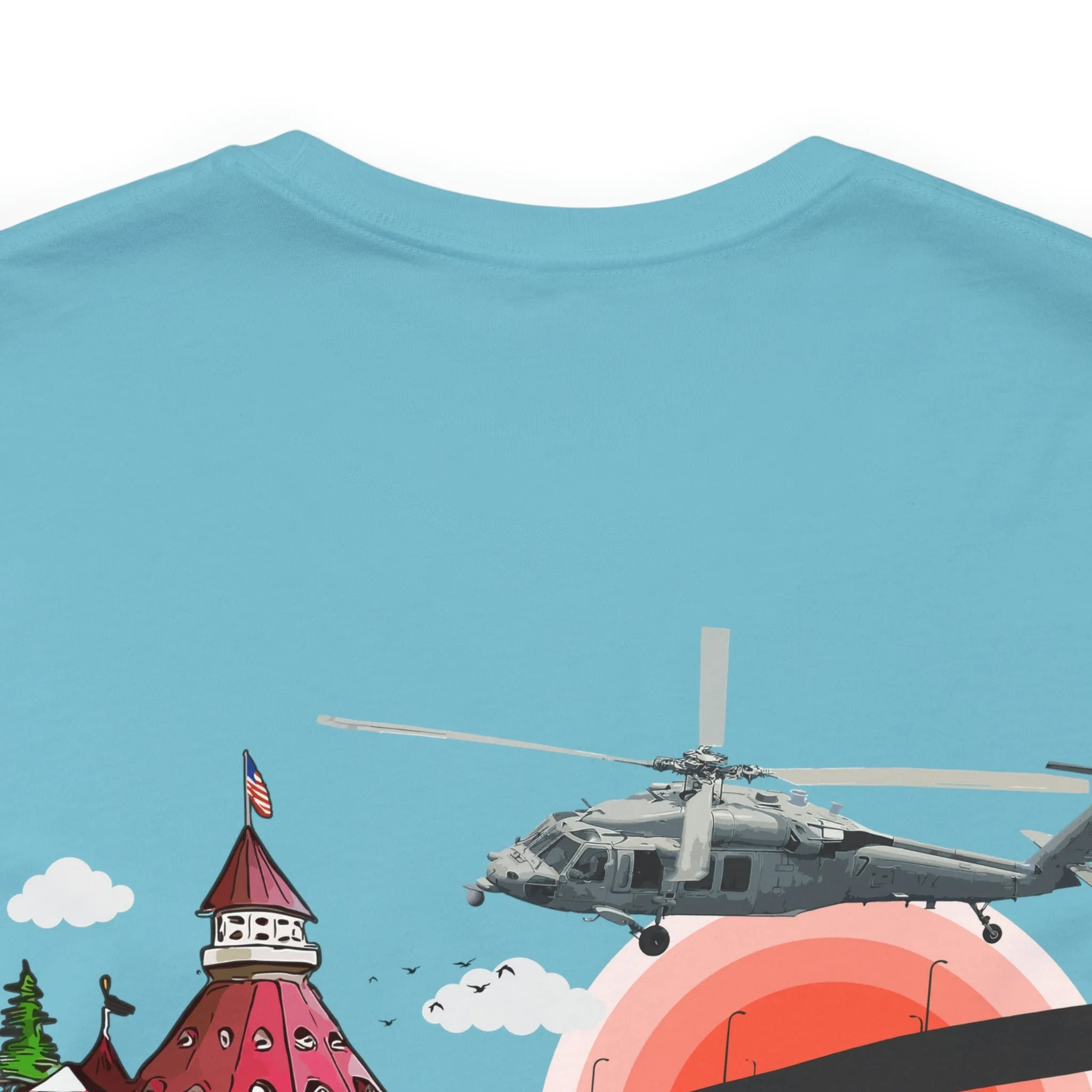 SH-60S Seahawk Coronado Flying Club (Light Colors) Tee