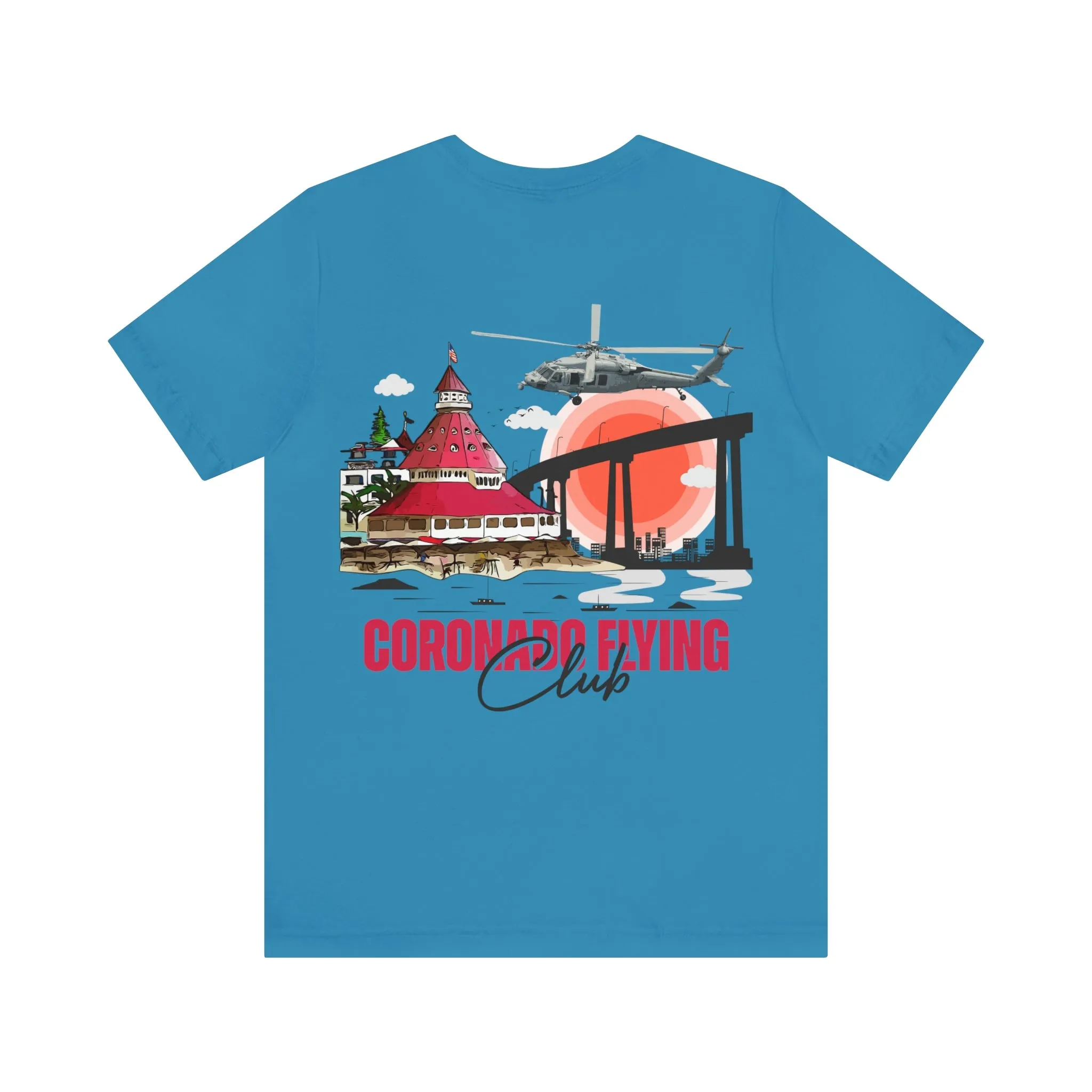 SH-60S Seahawk Coronado Flying Club (Light Colors) Tee