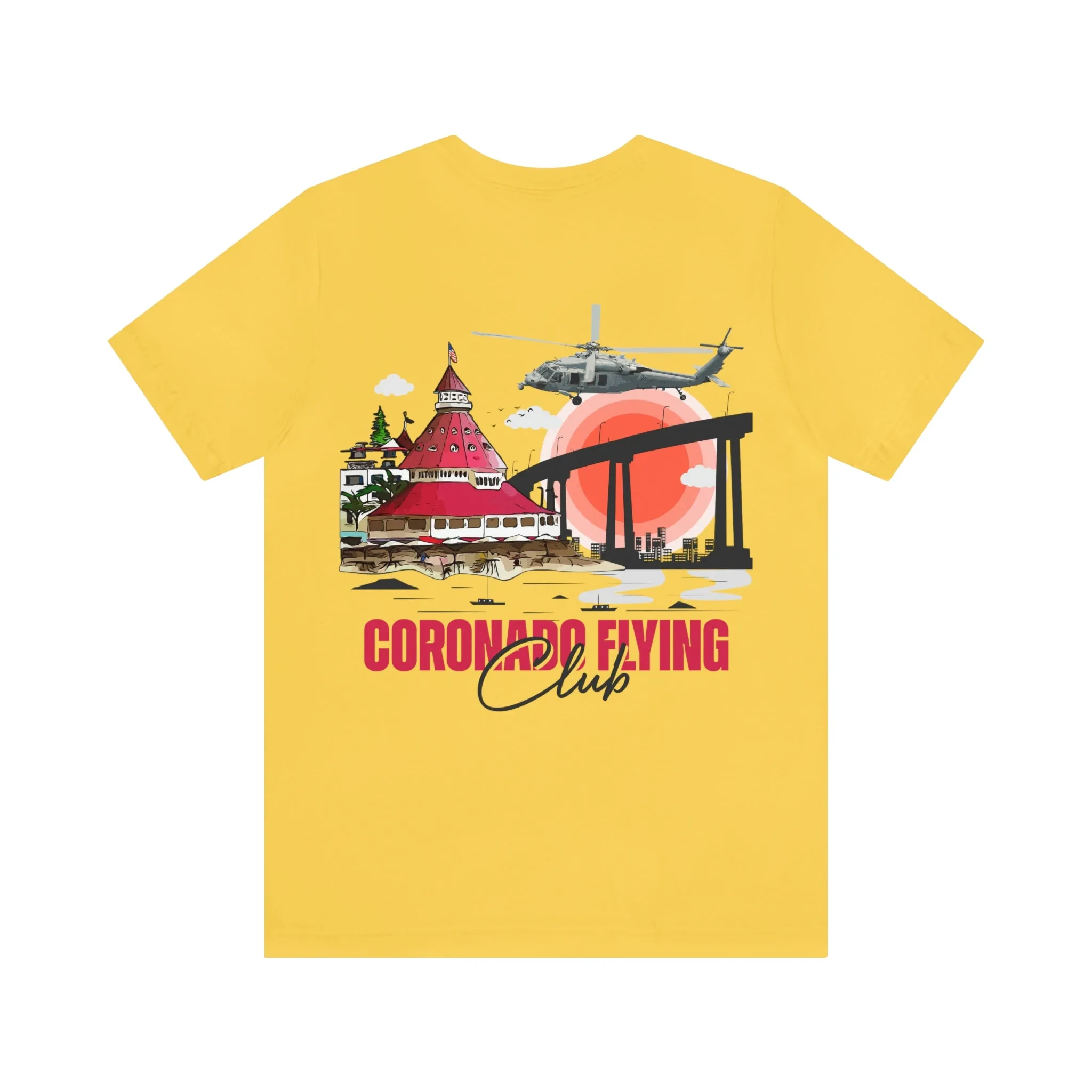 SH-60S Seahawk Coronado Flying Club (Light Colors) Tee