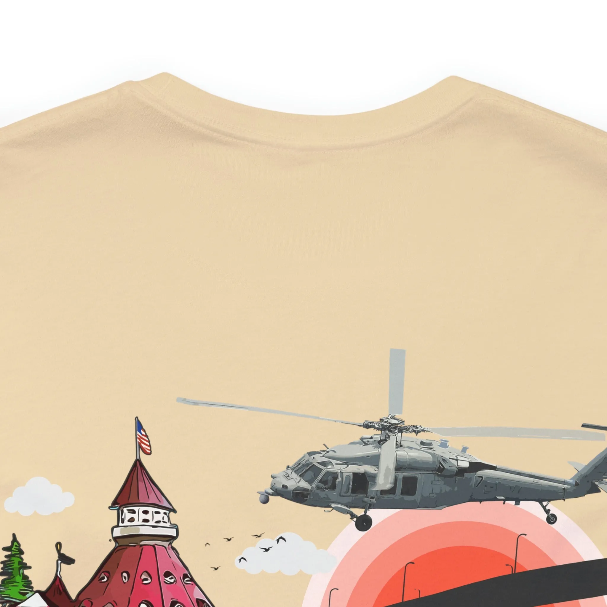 SH-60S Seahawk Coronado Flying Club (Light Colors) Tee