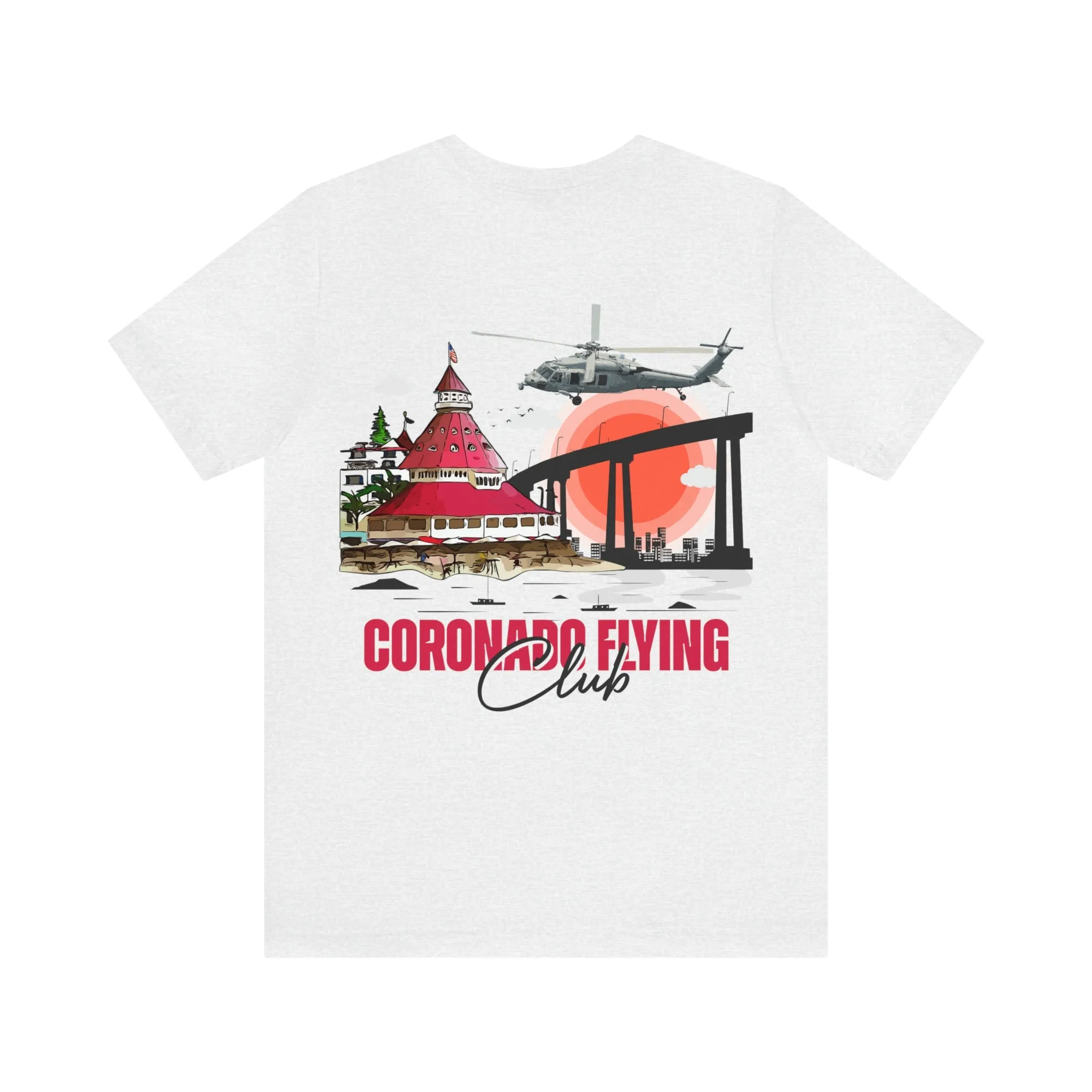 SH-60S Seahawk Coronado Flying Club (Light Colors) Tee