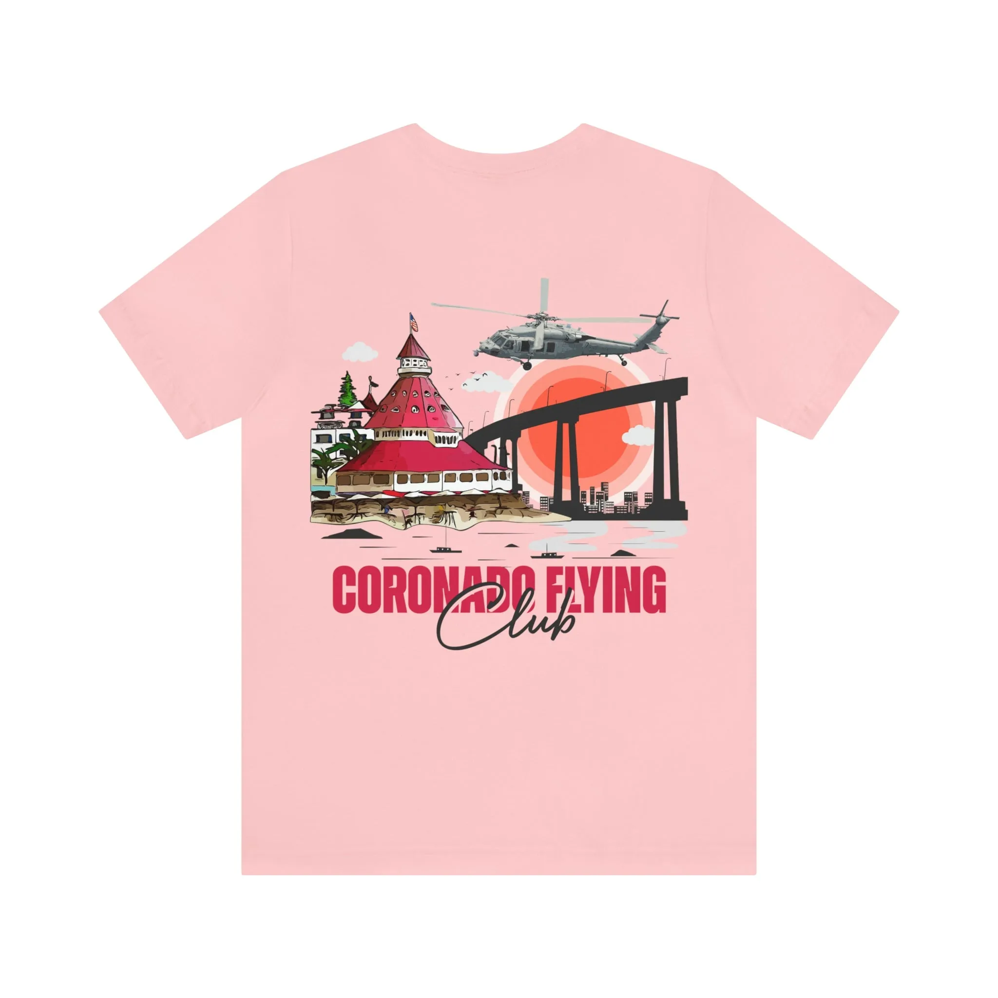 SH-60S Seahawk Coronado Flying Club (Light Colors) Tee