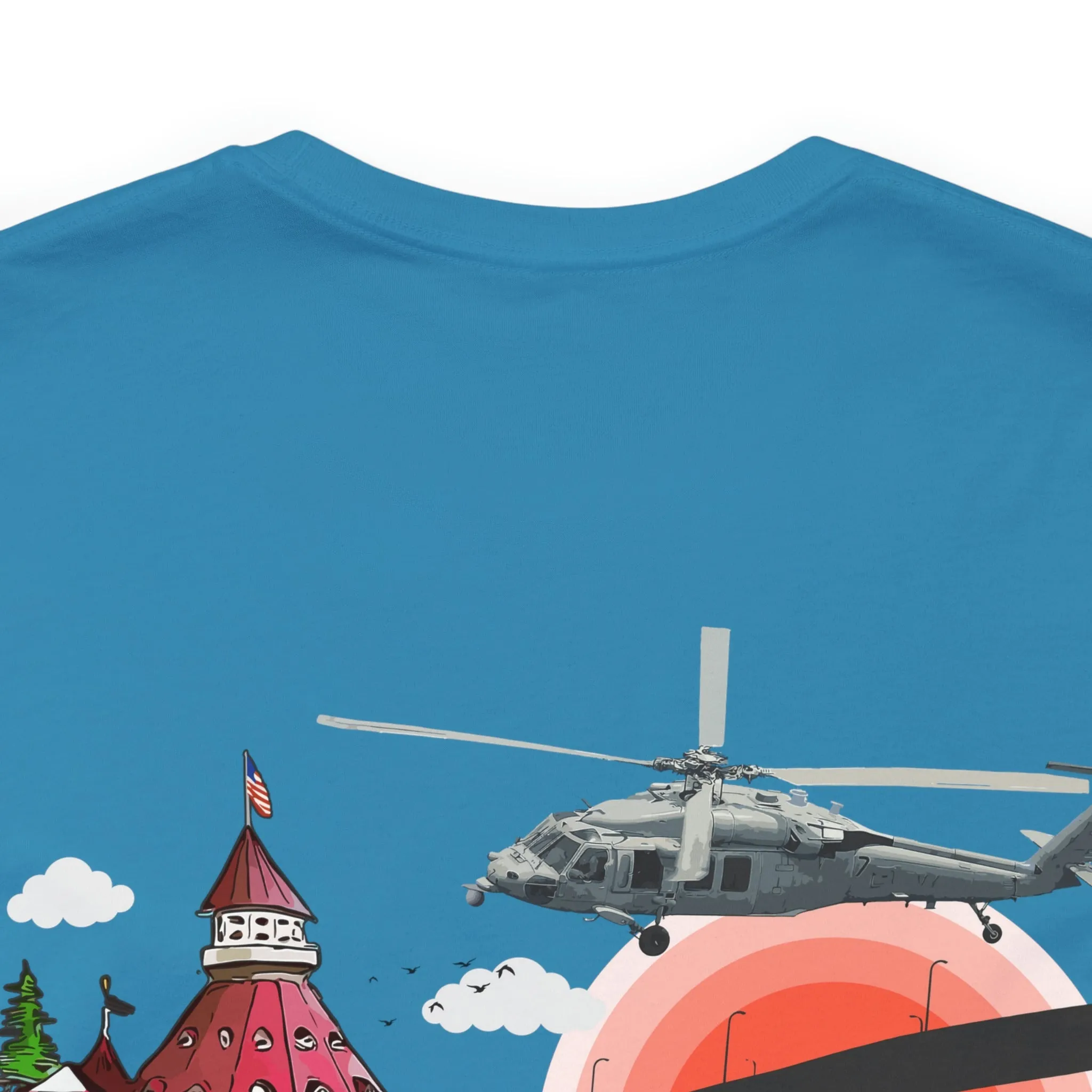 SH-60S Seahawk Coronado Flying Club (Light Colors) Tee