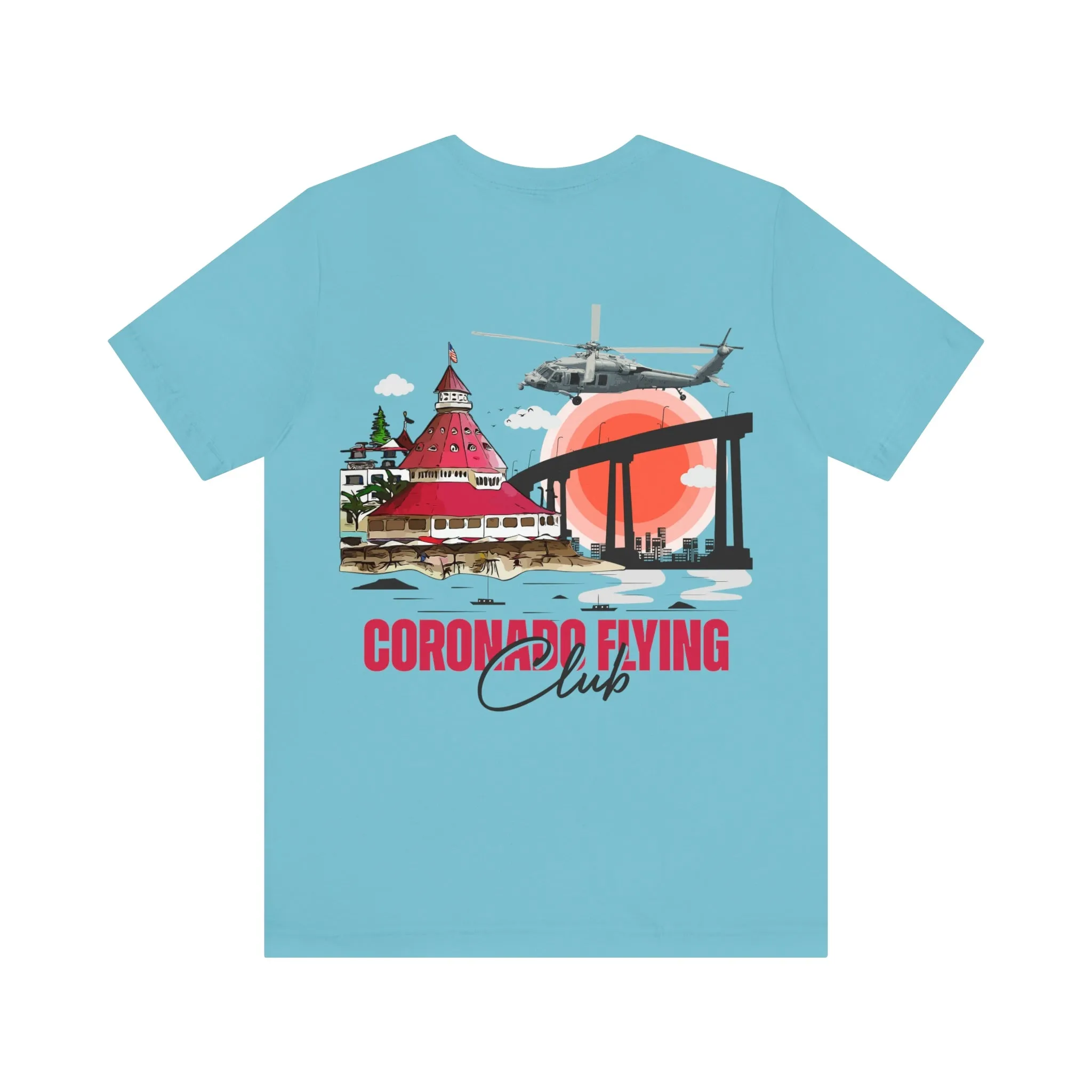 SH-60S Seahawk Coronado Flying Club (Light Colors) Tee