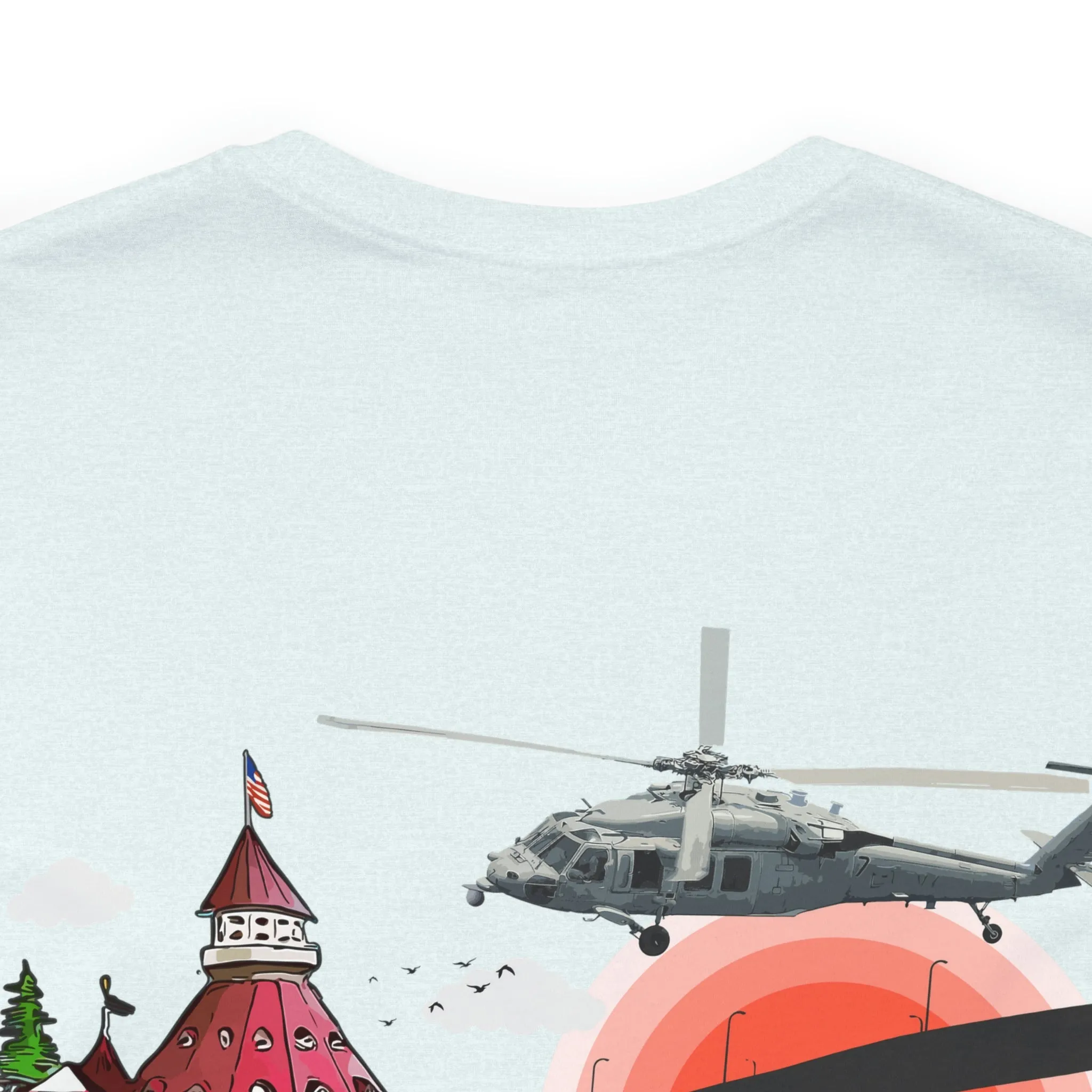 SH-60S Seahawk Coronado Flying Club (Light Colors) Tee
