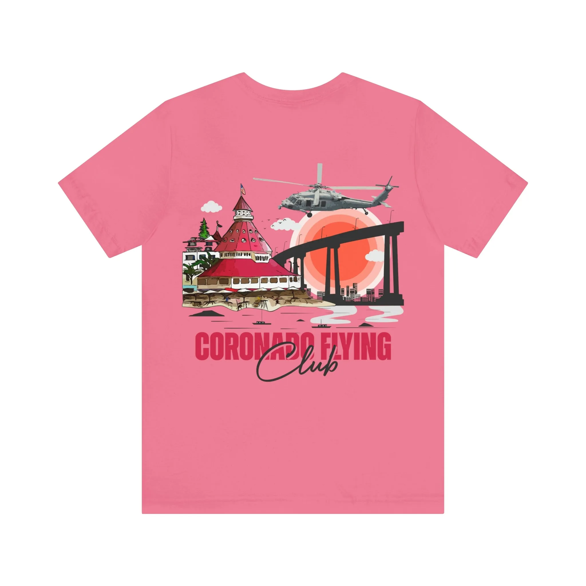 SH-60S Seahawk Coronado Flying Club (Light Colors) Tee