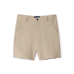 SHIRO HONEYCOMB SHORTS (STONE) - PSYCHO BUNNY