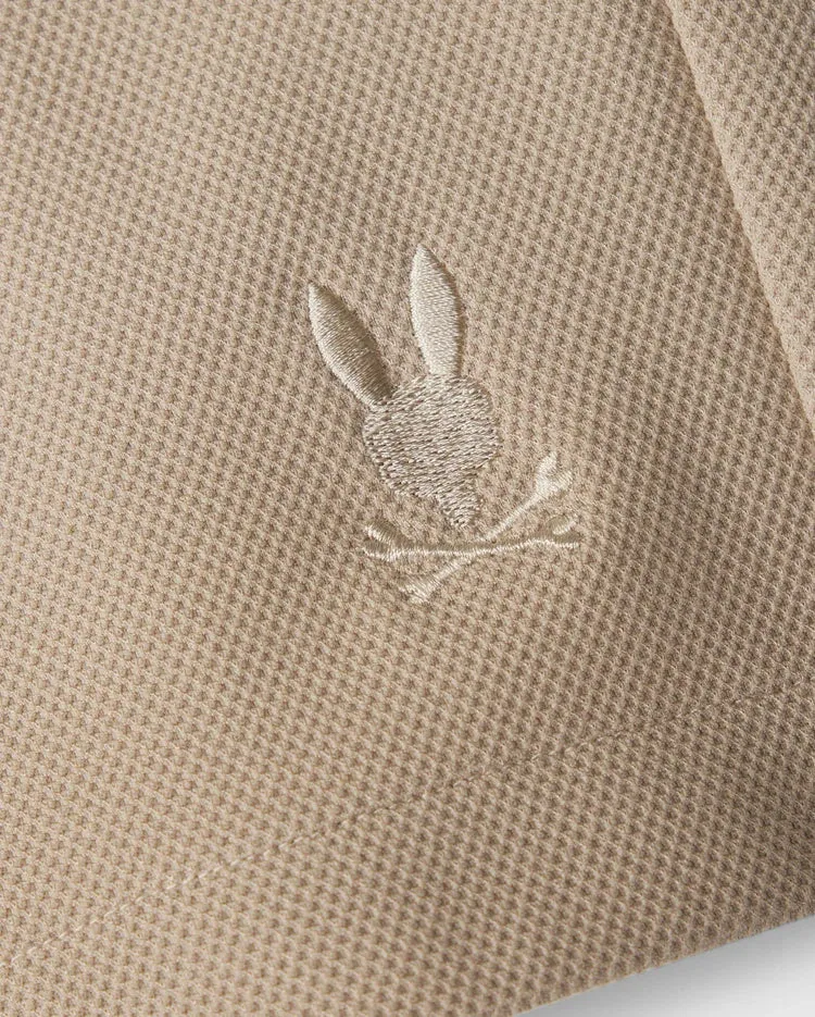 SHIRO HONEYCOMB SHORTS (STONE) - PSYCHO BUNNY