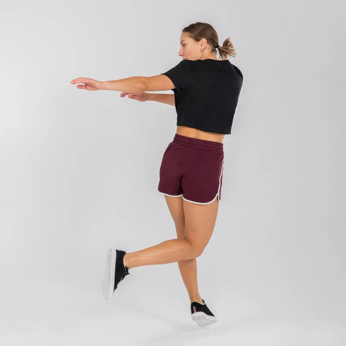 Short danse moderne taille haute - Femme - Noir