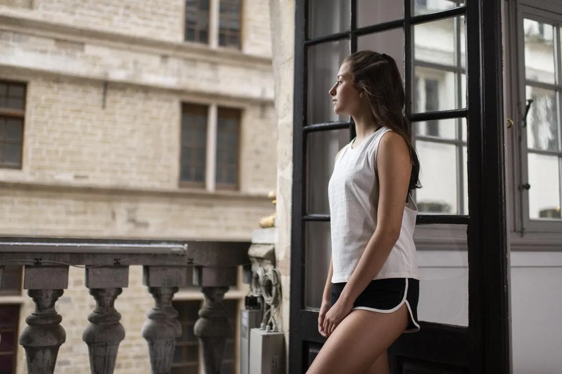 Short danse moderne taille haute - Femme - Noir