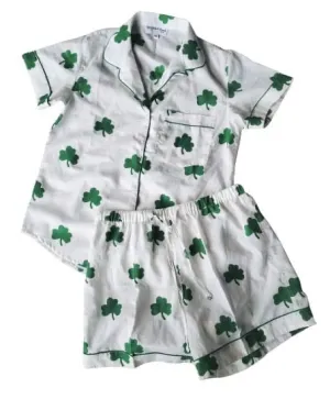 Short Pajama Sets - Shamrock Fever
