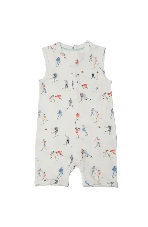 Short Romper - Football