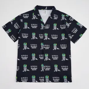 SHORT SLEEVE SHIRT BROTHER MERLE TRASH NOIR