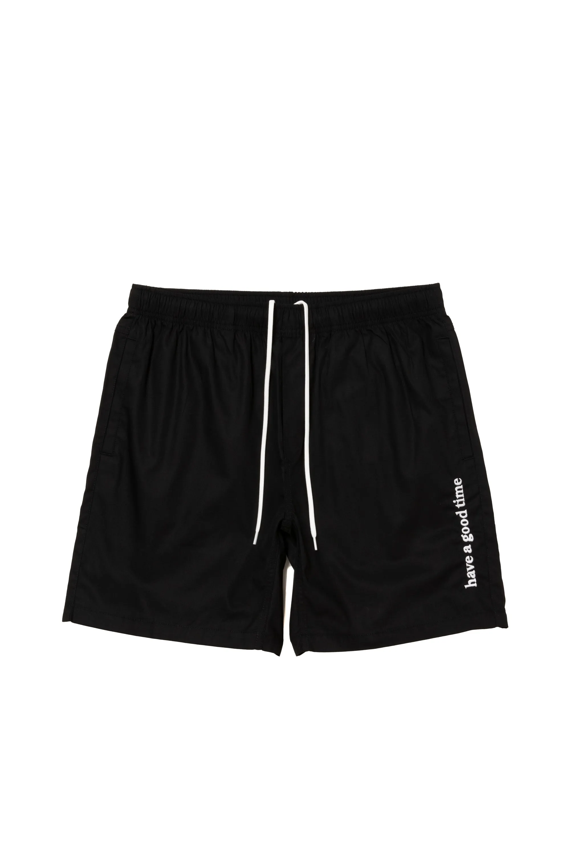 SIDE LOGO EMB EASY SHORTS BLACK