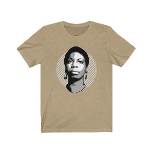 SIMONE QUOTE <br>unisex tee <br>(front/back designs)