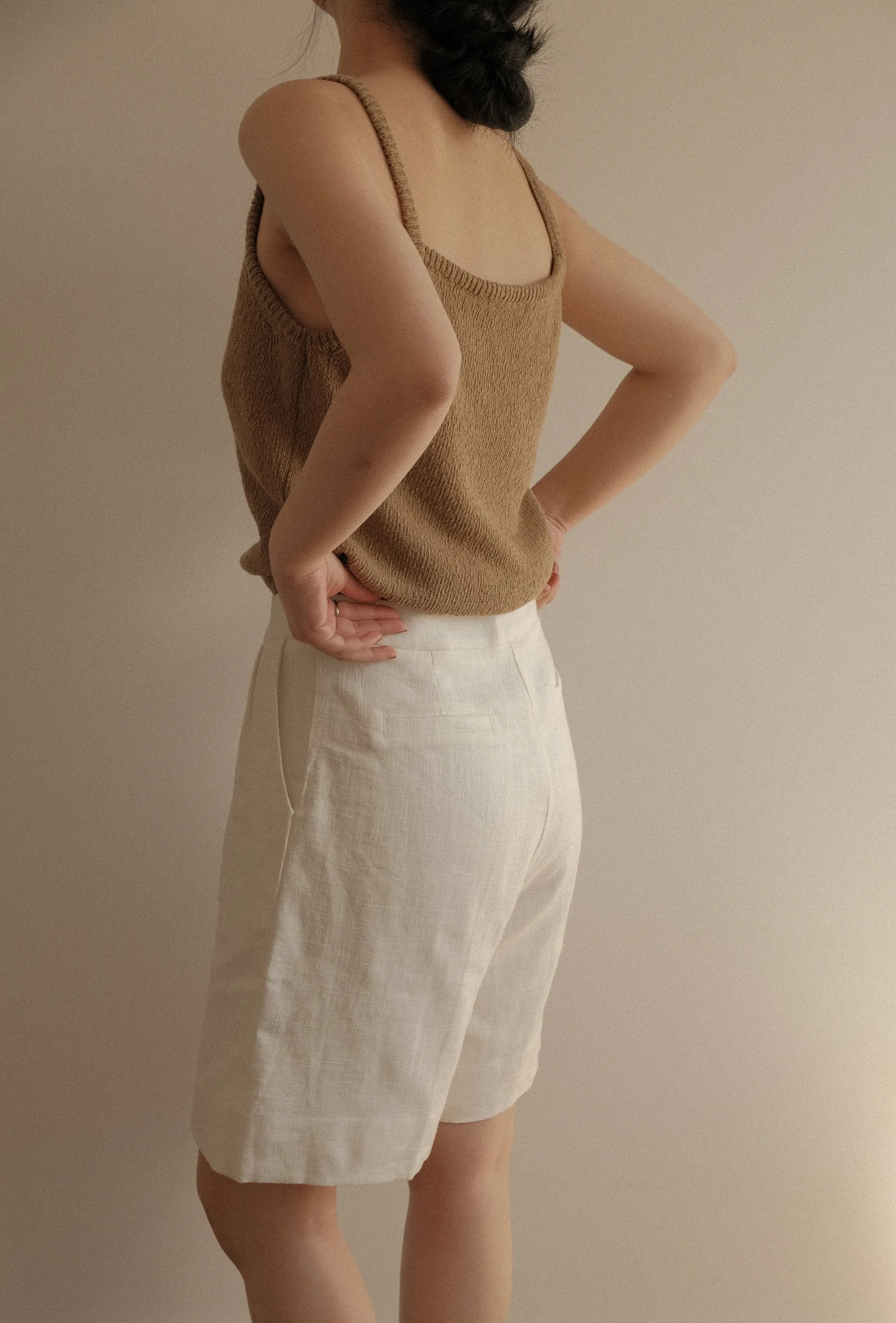 Simple Linen Shorts