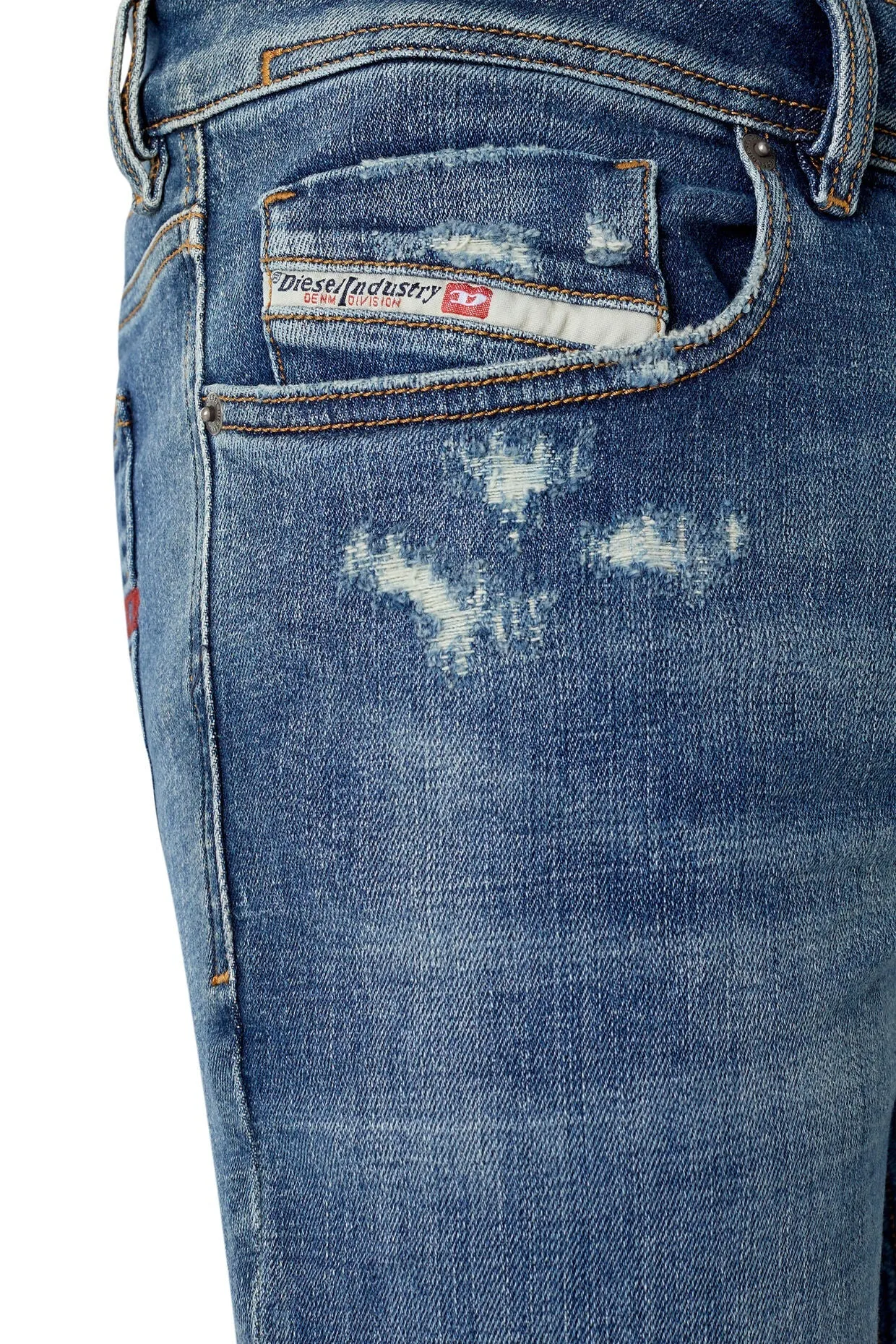 Skinny Stretch Jeans with Low Waist – Daniel