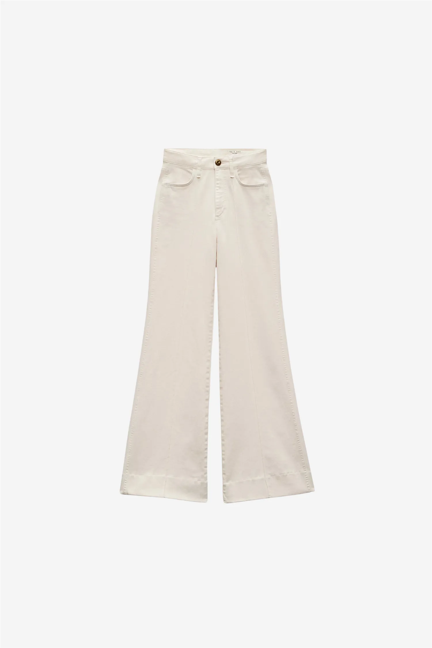 SKYLAR HIGH-RISE TROUSER JEAN ECRU