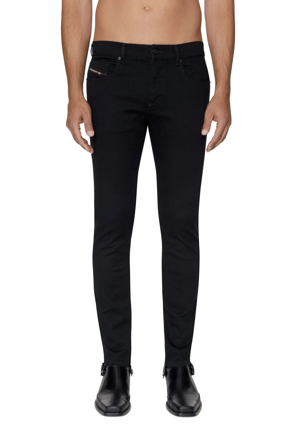Slim-Fit Stretch Jeans with Regular Waist for Men – James