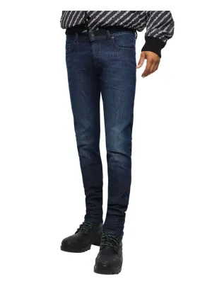 Slim Fit Tapered Jeans with Button Fly – Ethan