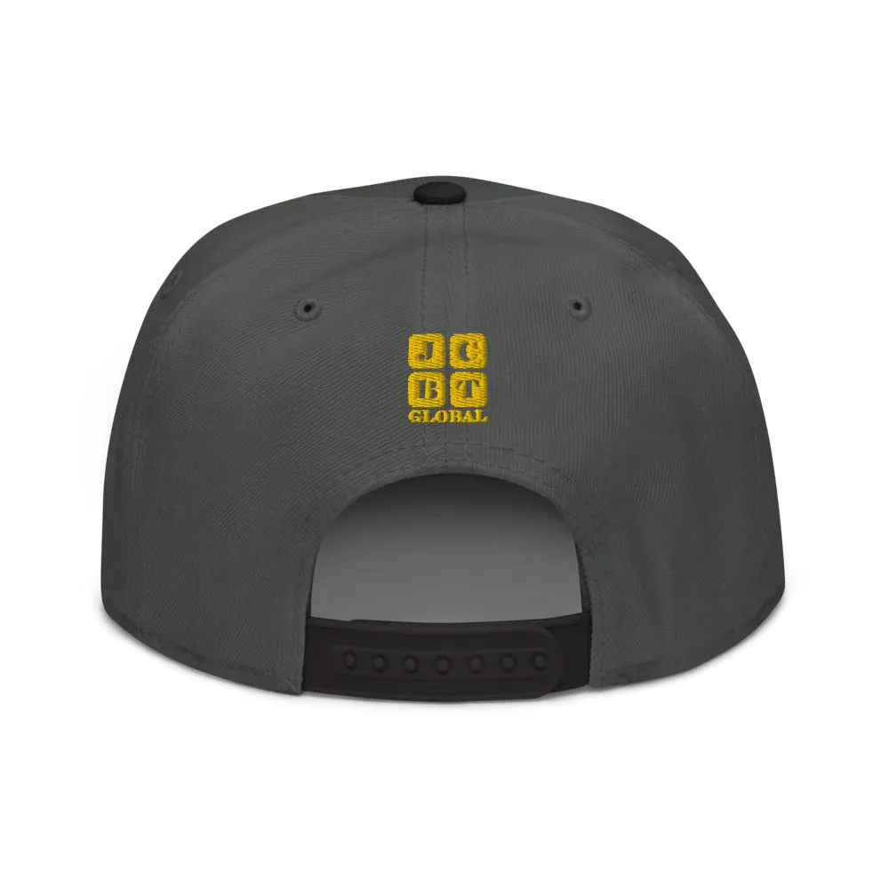 Snapback Hat "1053-0071 Ohio (Yellow Logo)"