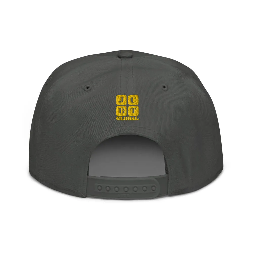 Snapback Hat "1053-0071 Ohio (Yellow Logo)"