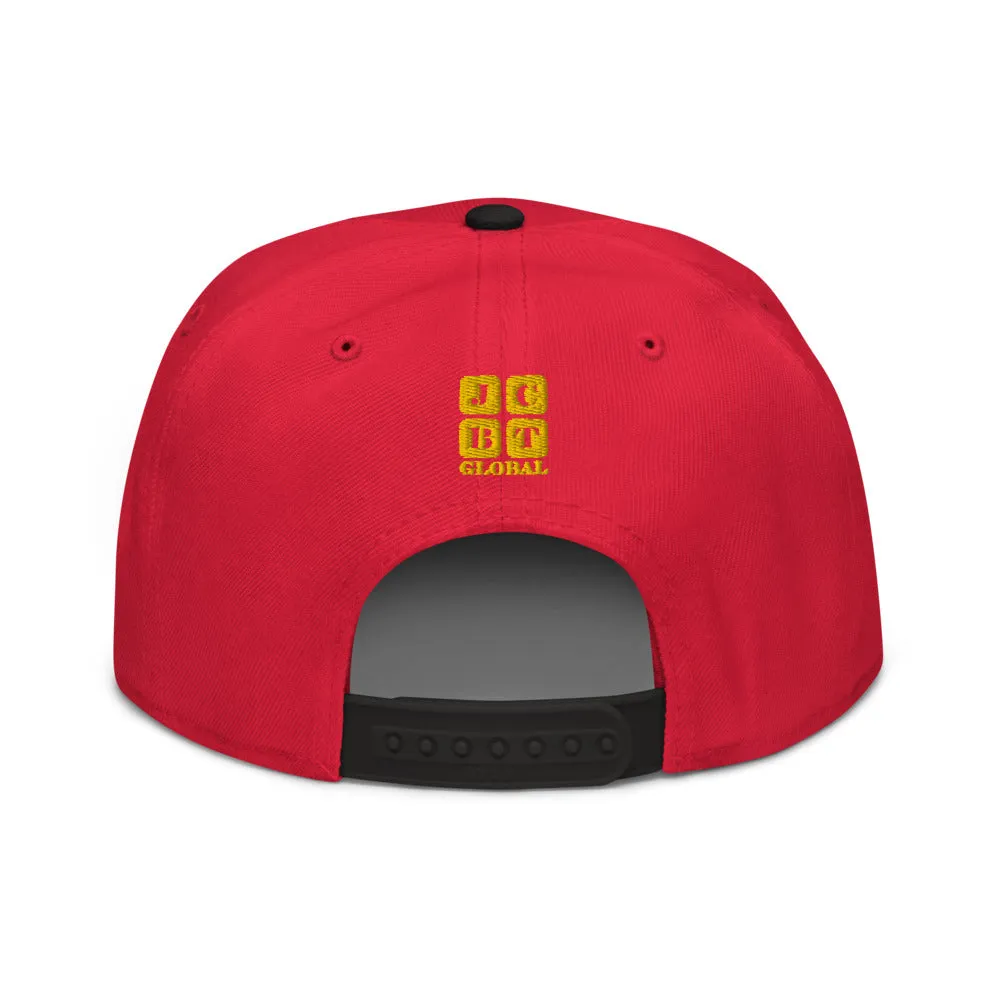 Snapback Hat "1053-0071 Ohio (Yellow Logo)"