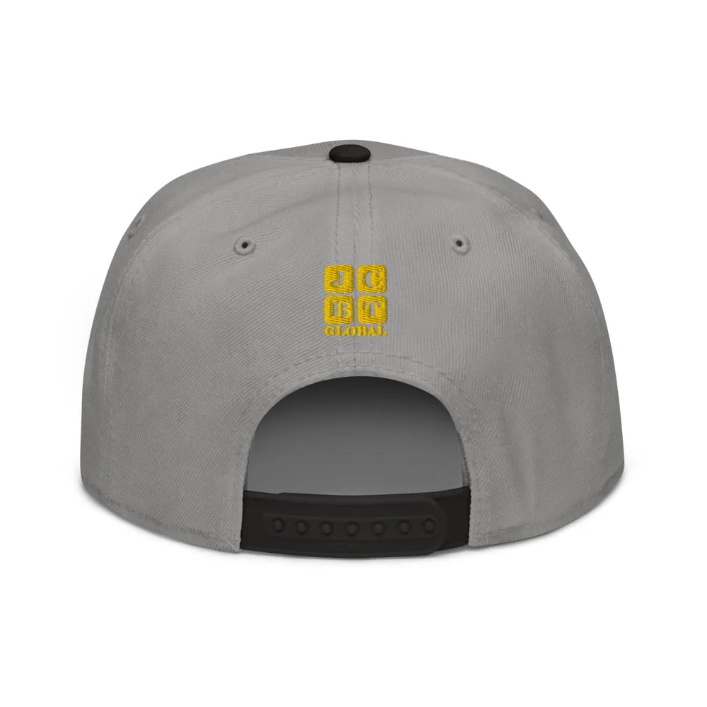 Snapback Hat "1053-0071 Ohio (Yellow Logo)"