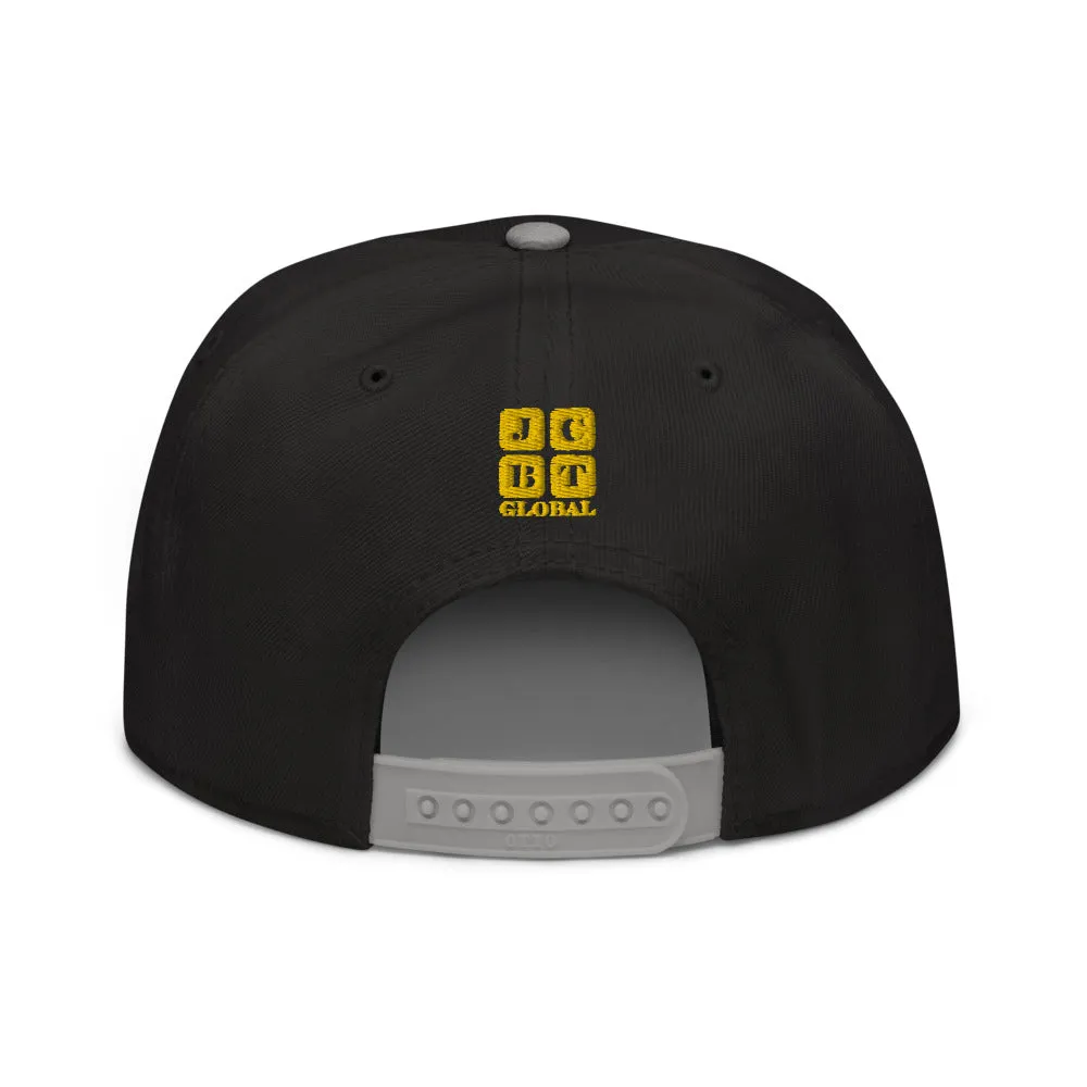 Snapback Hat "1053-0071 Ohio (Yellow Logo)"