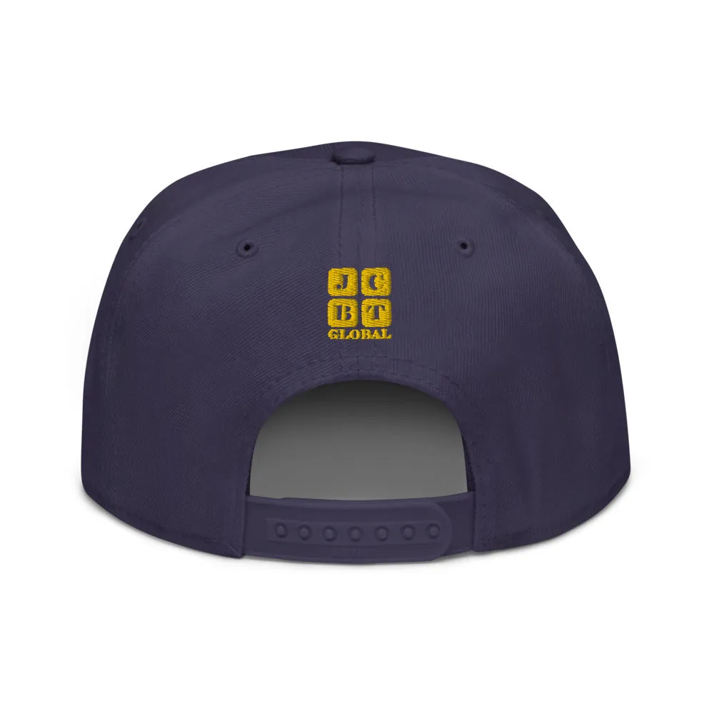 Snapback Hat "1053-0071 Ohio (Yellow Logo)"