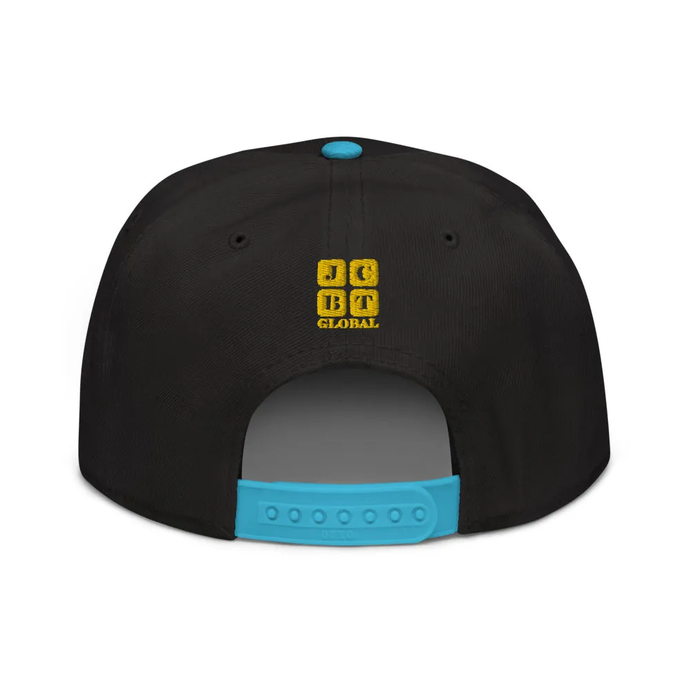 Snapback Hat "1053-0071 Ohio (Yellow Logo)"