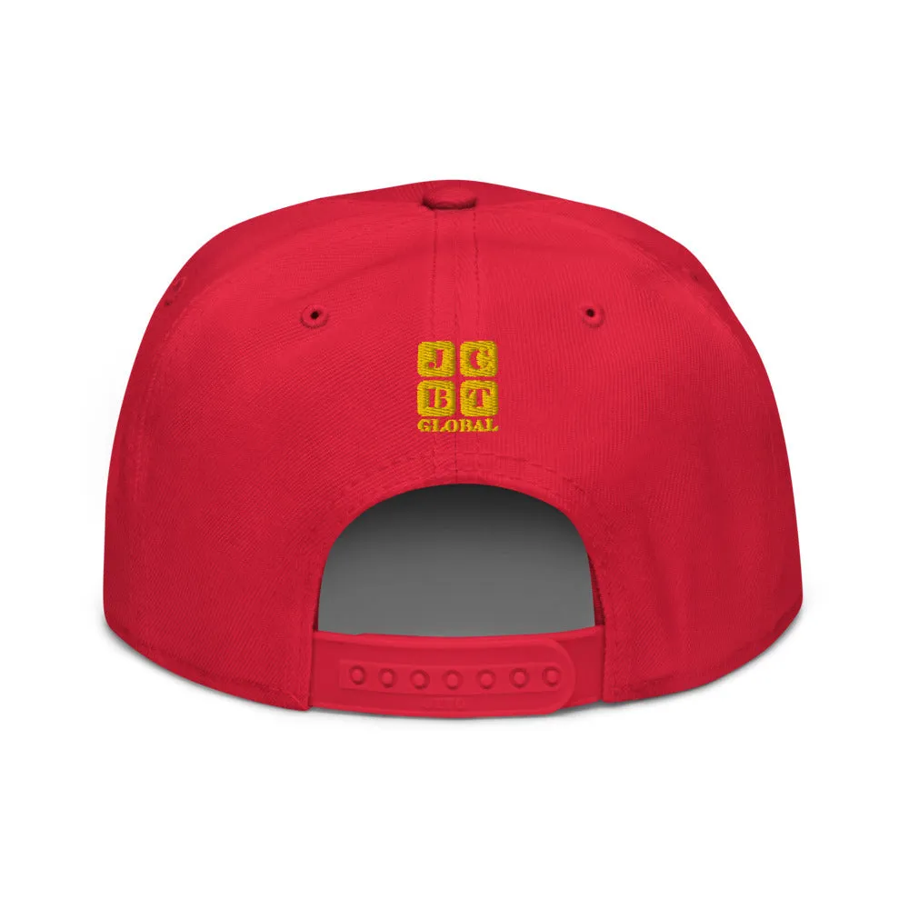 Snapback Hat "1053-0071 Ohio (Yellow Logo)"