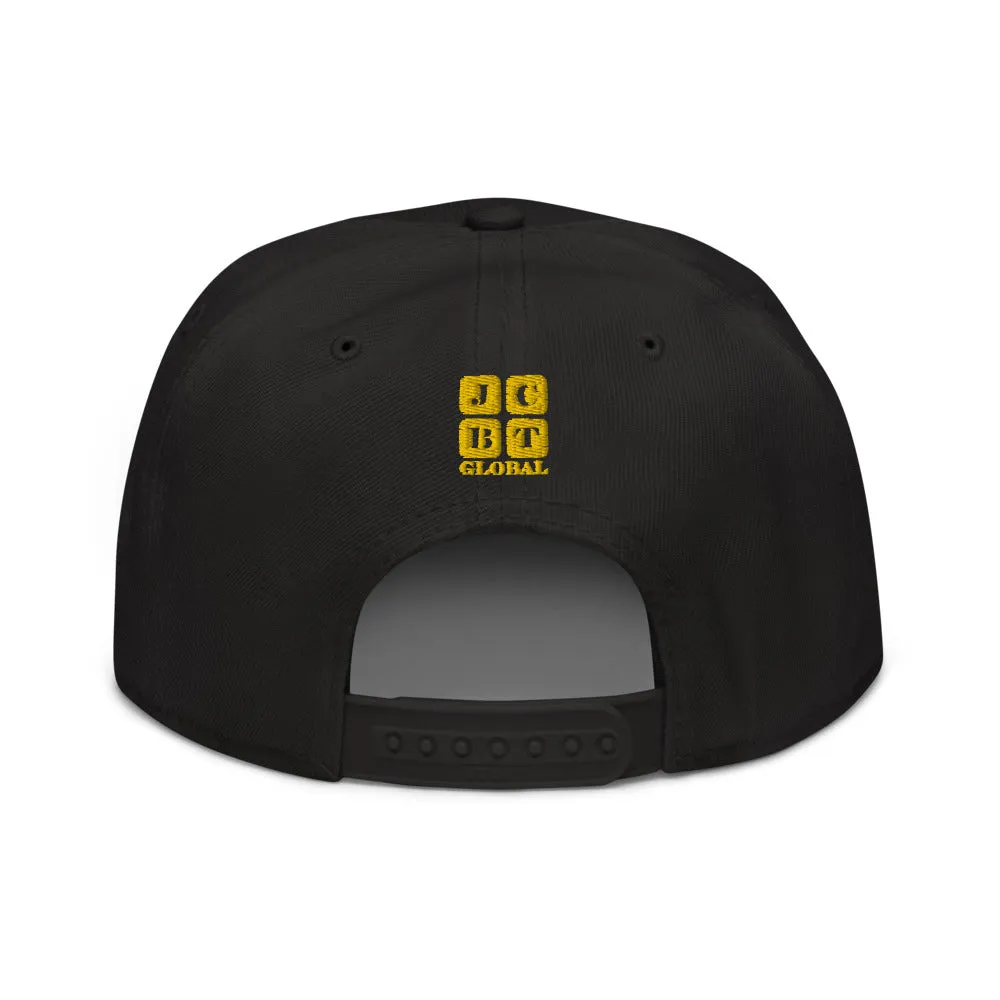 Snapback Hat "1053-0071 Ohio (Yellow Logo)"