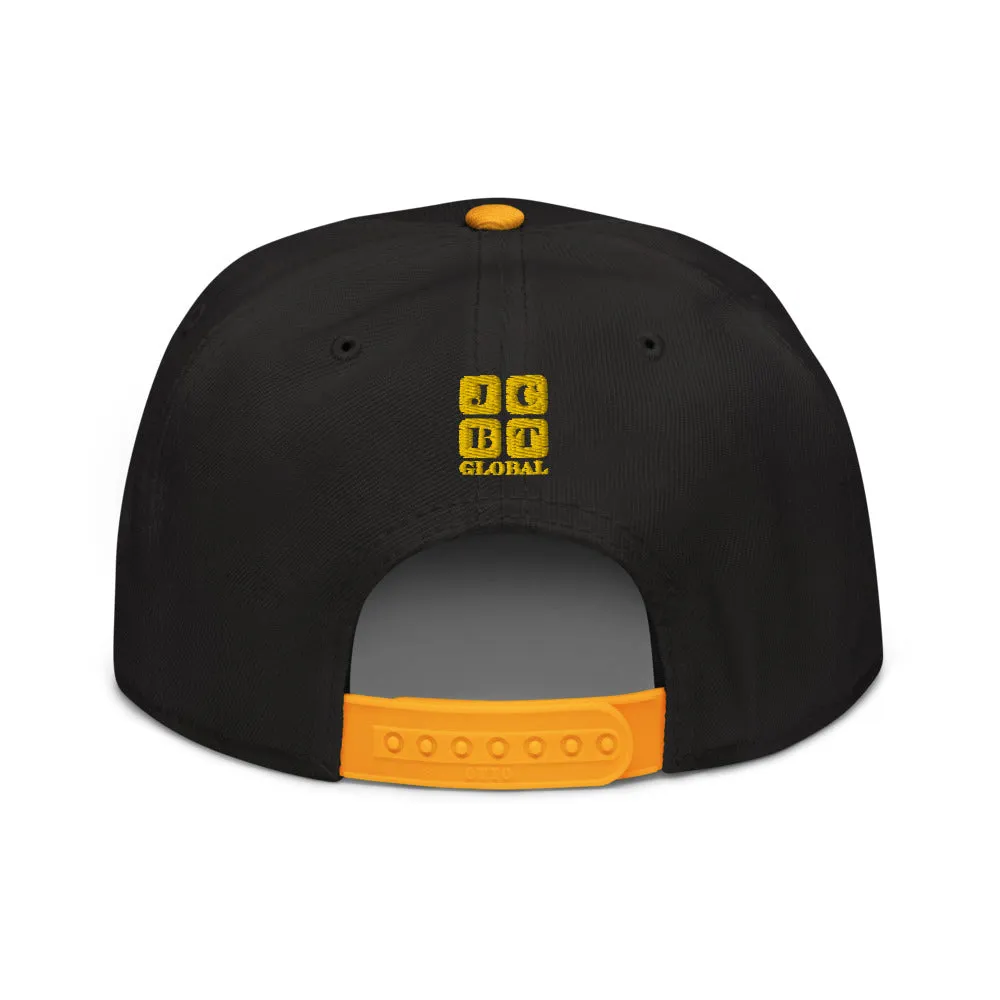 Snapback Hat "1053-0071 Ohio (Yellow Logo)"