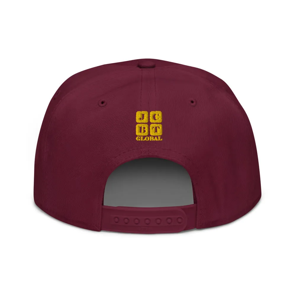Snapback Hat "1053-0071 Ohio (Yellow Logo)"