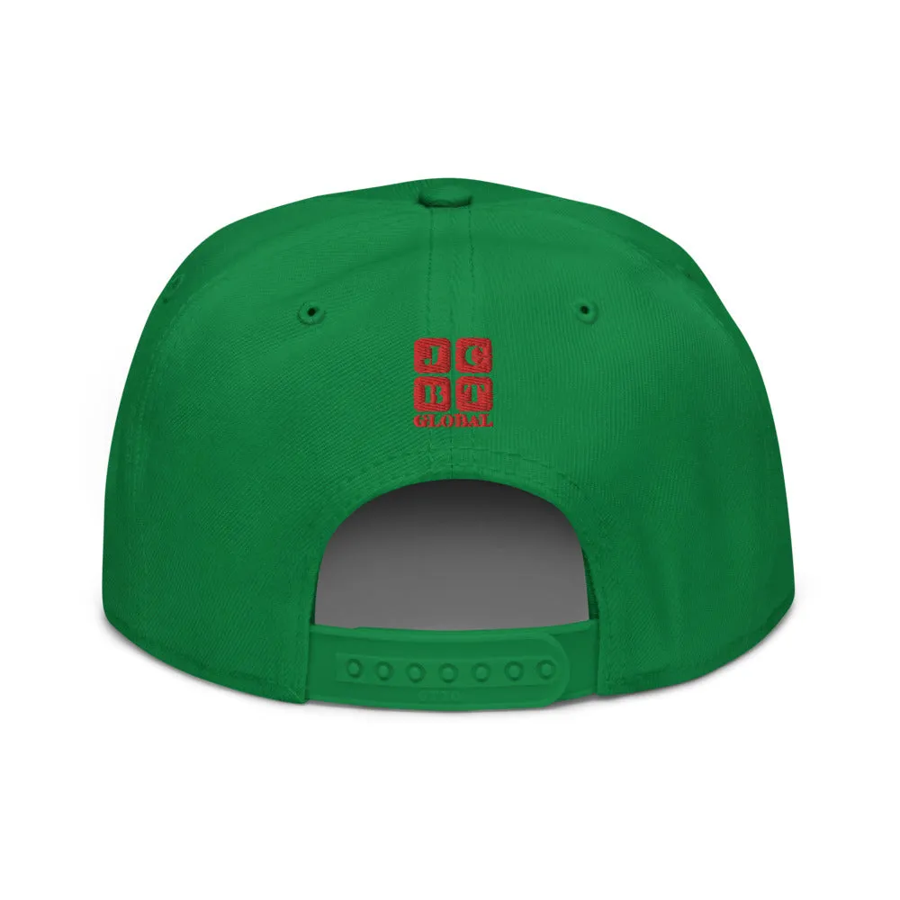Snapback Hat "2052-0101 Believe In The Unseen (Red Logo)"