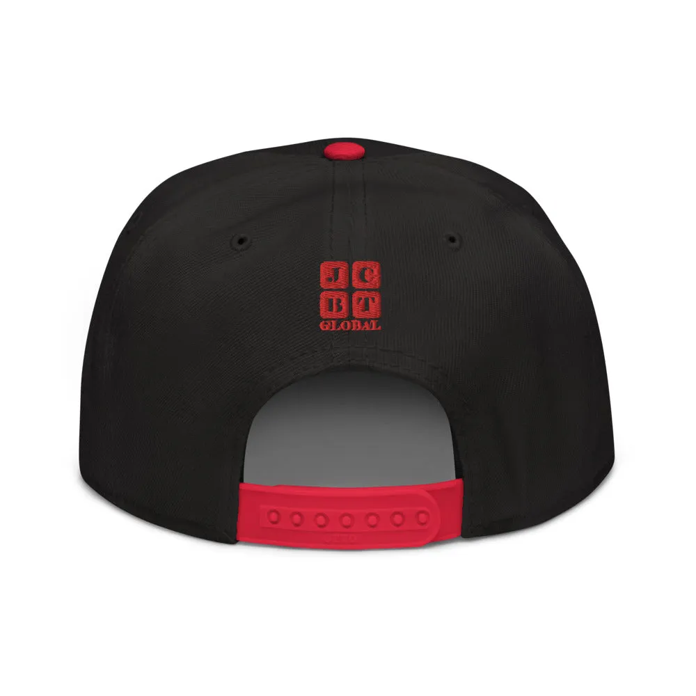 Snapback Hat "2052-0101 Believe In The Unseen (Red Logo)"
