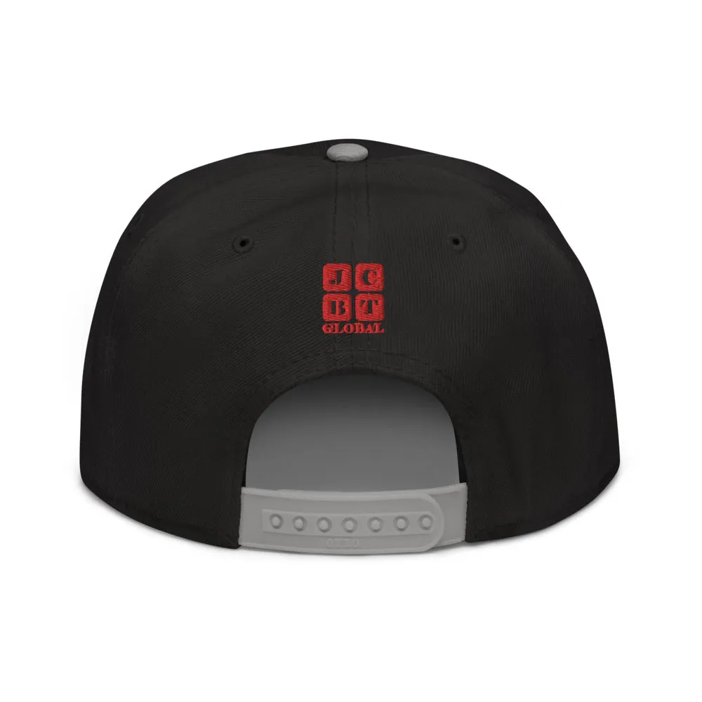 Snapback Hat "2052-0101 Believe In The Unseen (Red Logo)"