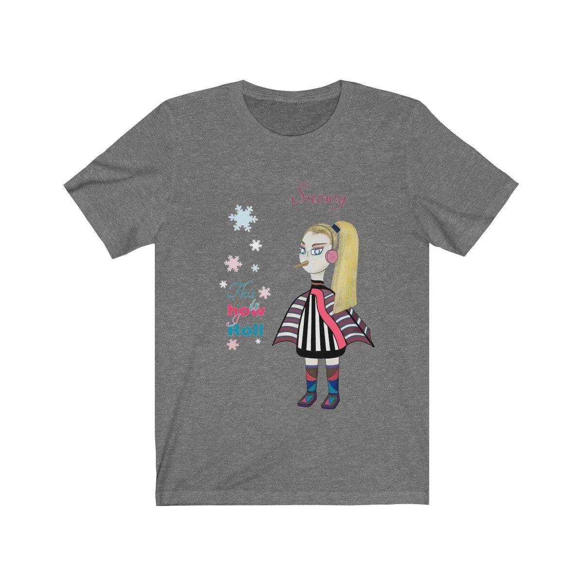 Snowy Unisex Jersey Short Sleeve Tee