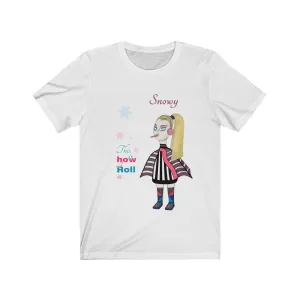 Snowy Unisex Jersey Short Sleeve Tee