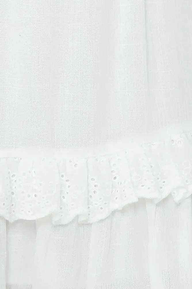 Something Borrowed Dress White
