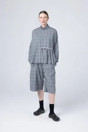 Something Sweater | Slate Plaid